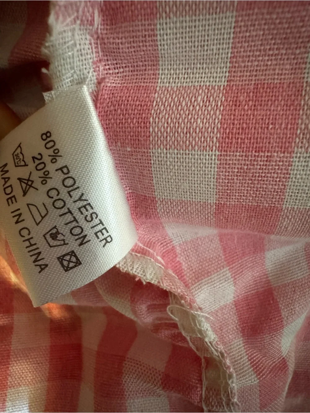 Pink Gingham Ruffle Tablecloth - Home Dining60”x120”